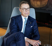 Interviu su  Suomijos prezidentu Alexanderiu Stubbu