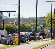Spūstys Savanorių prospekte 