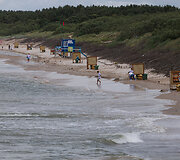 Vėjuota, lietinga, bet ir saulėta Palanga