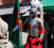 Sausumos pajėgų vėliavų žygio fini&scaron;as ir Sausumos pajėgų dienos i&scaron;kilminga ceremonija