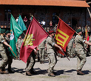 Sausumos pajėgų vėliavų žygio fini&scaron;as ir Sausumos pajėgų dienos i&scaron;kilminga ceremonija