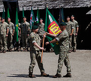 Sausumos pajėgų vėliavų žygio fini&scaron;as ir Sausumos pajėgų dienos i&scaron;kilminga ceremonija