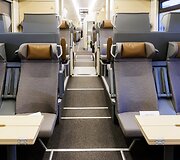 Pirmojo &bdquo;Stadler&ldquo; traukinio kelionės renginys