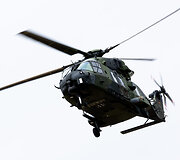  Pratybų &bdquo;Griffin Lightning 2025&ldquo; pristatymas ir Lietuvoje dislokuotų Vokietijos sraigtasparnių pakilimas