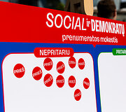 Liberalų sąjūdžio spaudos konferencija apie mokesčių reformą