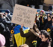 Palaikymo akcija &bdquo;Kovo 8-oji &ndash; solidarumo su Ukrainos moterimis diena&ldquo; 