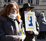 Palaikymo akcija &bdquo;Kovo 8-oji &ndash; solidarumo su Ukrainos moterimis diena&ldquo; 