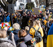 Palaikymo akcija &bdquo;Kovo 8-oji &ndash; solidarumo su Ukrainos moterimis diena&ldquo; 