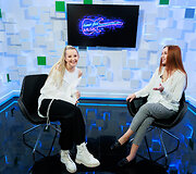 Eurovizinę dainą 15min studijoje pristato Rūta Loop