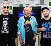 Studijoje apie festivalį &ldquo;Galapagai&rdquo; pasakojo Andrius Mamontovas, DJ Mamania, Algirdas Barni&scaron;kis-Blėka" 