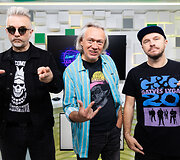 Studijoje apie festivalį &ldquo;Galapagai&rdquo; pasakojo Andrius Mamontovas, DJ Mamania, Algirdas Barni&scaron;kis-Blėka" 