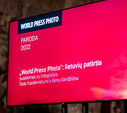 Susitikimas su fotografais Tadu Kazakevičiumi ir Benu Gerdžiūnu, pelniusiais prestižinio spaudos fotografijų konkurso &bdquo;World Press Photo&ldquo; apdovanojimus