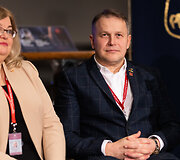 Spaudos konferenciją Valdovų rūmų muziejuje, kurioje pristatyta programa, skirta Vilniaus 700 m. jubiliejui