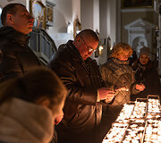 Vilniaus katedroje &ndash; prakartėlės pa&scaron;ventinimas ir i&scaron;kilmingos Bernelių mi&scaron;ios 