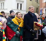 Interaktyvaus projekto &bdquo;Vilniaus kalbančios skulptūros&ldquo; pristatymas Jono Basanavičiaus aik&scaron;tėje