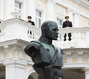 Vasario 16-osios minėjimas prie Lietuvos Respublikos Kra&scaron;to apsaugos ministerijos