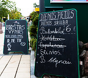 Kavinių ir restoranų kainos Palangoje