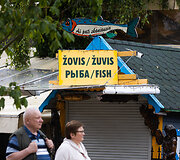 Prekyba žuvimi Palangoje