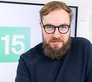  Tarptautinės &scaron;iuolaikinio meno mugės ArtVilnius 2023 organizatoriai 15min studijoje