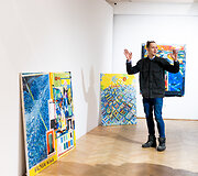 Dailininkas Martynas Pekarskas Arkos galerijoje