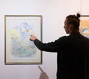 Dailininkas Martynas Pekarskas Arkos galerijoje