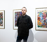 Dailininkas Martynas Pekarskas Arkos galerijoje
