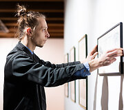 Dailininkas Martynas Pekarskas Arkos galerijoje