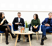 Akvilė Naudžiūnienė, Norbertas Černiauskas, Giedrė Polkaitė - Petkevičienė, Andrius Grodis