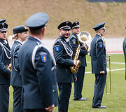 Lietuvos policijos stadione Kalnų parke įvyko i&scaron;kilmingas atnaujinto futbolo stadiono atidarymo renginys