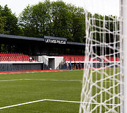 Lietuvos policijos stadione Kalnų parke įvyko i&scaron;kilmingas atnaujinto futbolo stadiono atidarymo renginys