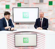 Seimo pirmininkas Saulius Skvernelis  15min studijoje