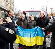 Paramos Ukrainai organizacijos Lietuvoje susivienijo į Didįjį konvojų
