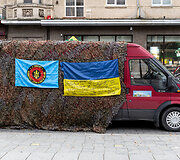 Paramos Ukrainai organizacijos Lietuvoje susivienijo į Didįjį konvojų