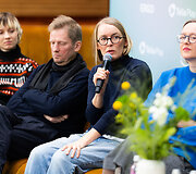 Saulė Bliuvaitė, Nerijus Milerius, Lina Lužytė, Giedrė Beinoriūtė