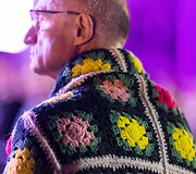 Žiūrovas festivalyje "Purpurinis vakaras"