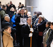 Amžinajam poilsiui i&scaron;lydimas  Andrius Kulikauskas