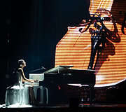 Ievos Dūdaitės pasirodymas &bdquo;Grand Piano Show&ldquo; 