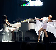 Ievos Dūdaitės pasirodymas &bdquo;Grand Piano Show&ldquo; 