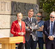 Agnė Bilotaitė, Gabrielius Landsbergis, Arvydas Anu&scaron;auskas