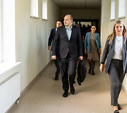 &Scaron;vietimo ministras susitinka su mokytojų profesine sąjunga