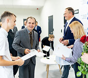 Apdovanojimų akimirka