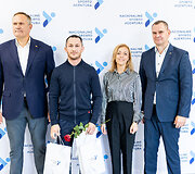 Apdovanojimų akimirka