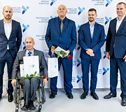 Apdovanojimų akimirka
