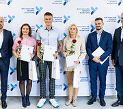 Apdovanojimų akimirka
