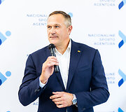 Apdovanojimų akimirka