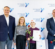 Apdovanojimų akimirka