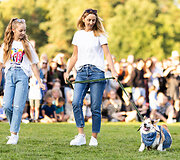 Korgių lenktynės Vilniaus Vingio parke