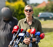 VSAT organizuotų taktinių pratybų &bdquo;PRIEDANGA &ndash; 2023&ldquo; epizodas ir spaudos konferencija
