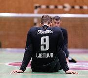 Lietuvos golbolo rinktinės treniruotė