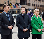 Laurynas Kasčiūnas, Valdas Benkunskas, Vismantė Benkunskienė